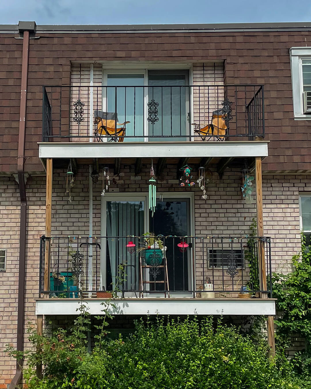 Deck before renovation