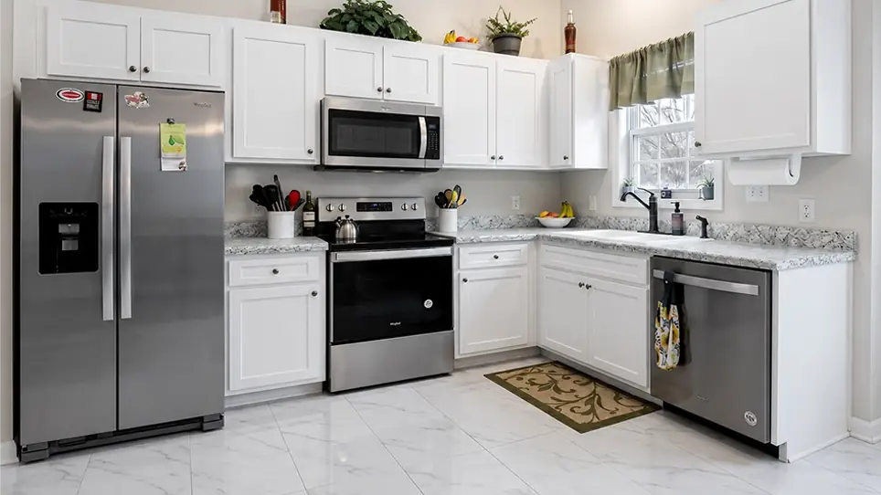 Dallas White granite swatch