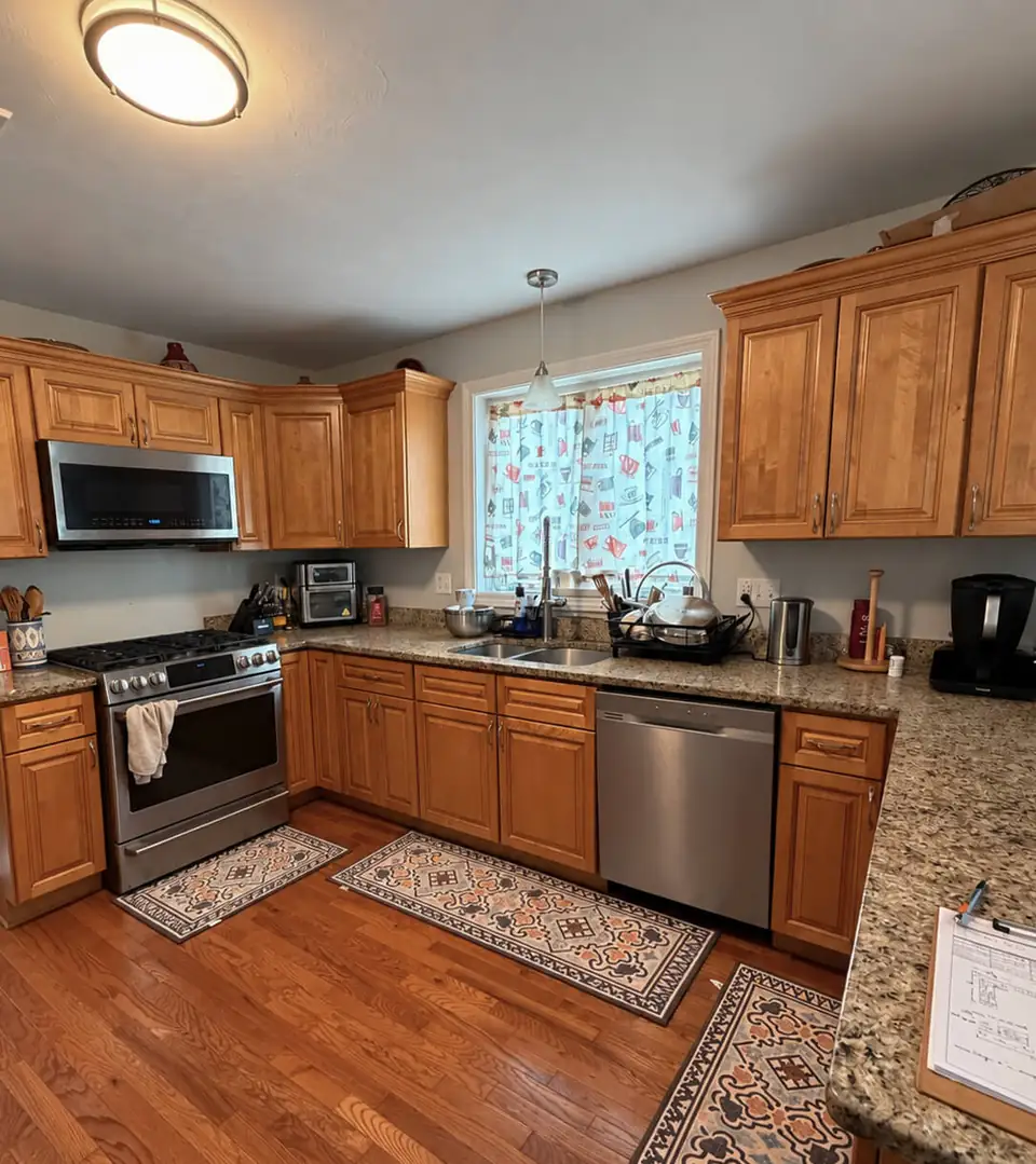 Before: Attleboro, MA kitchen ahead of its $10K Kitchen Upgrades