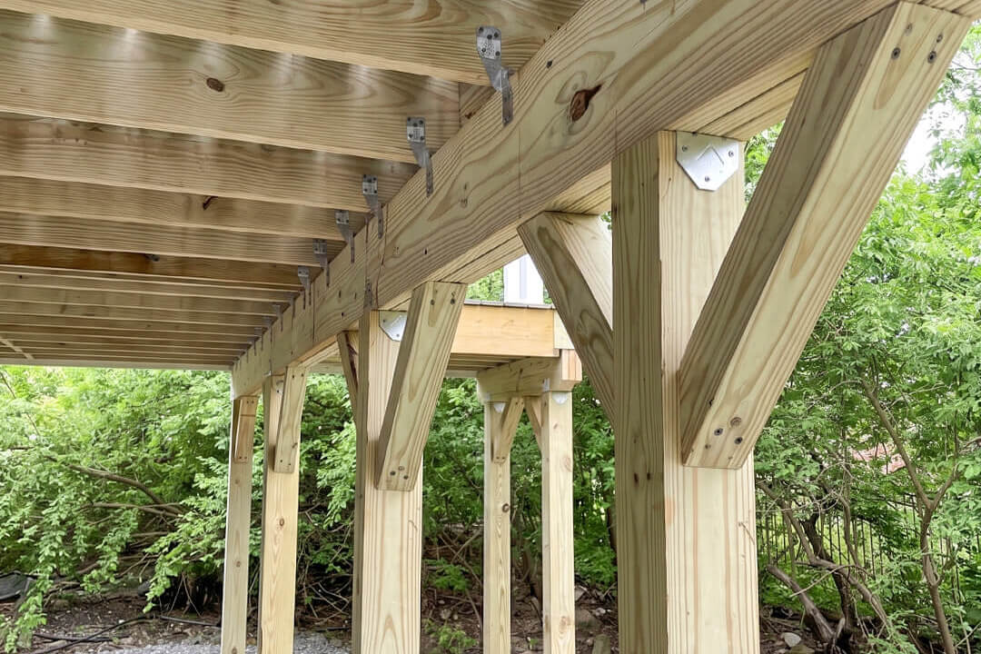 Lofty Built deck project