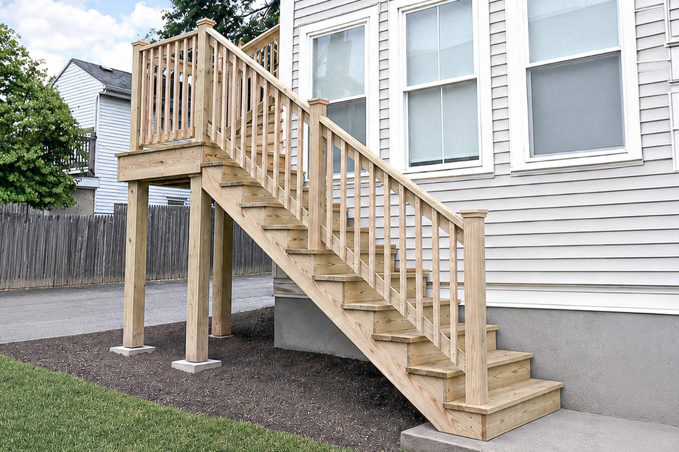 Lofty Built deck project