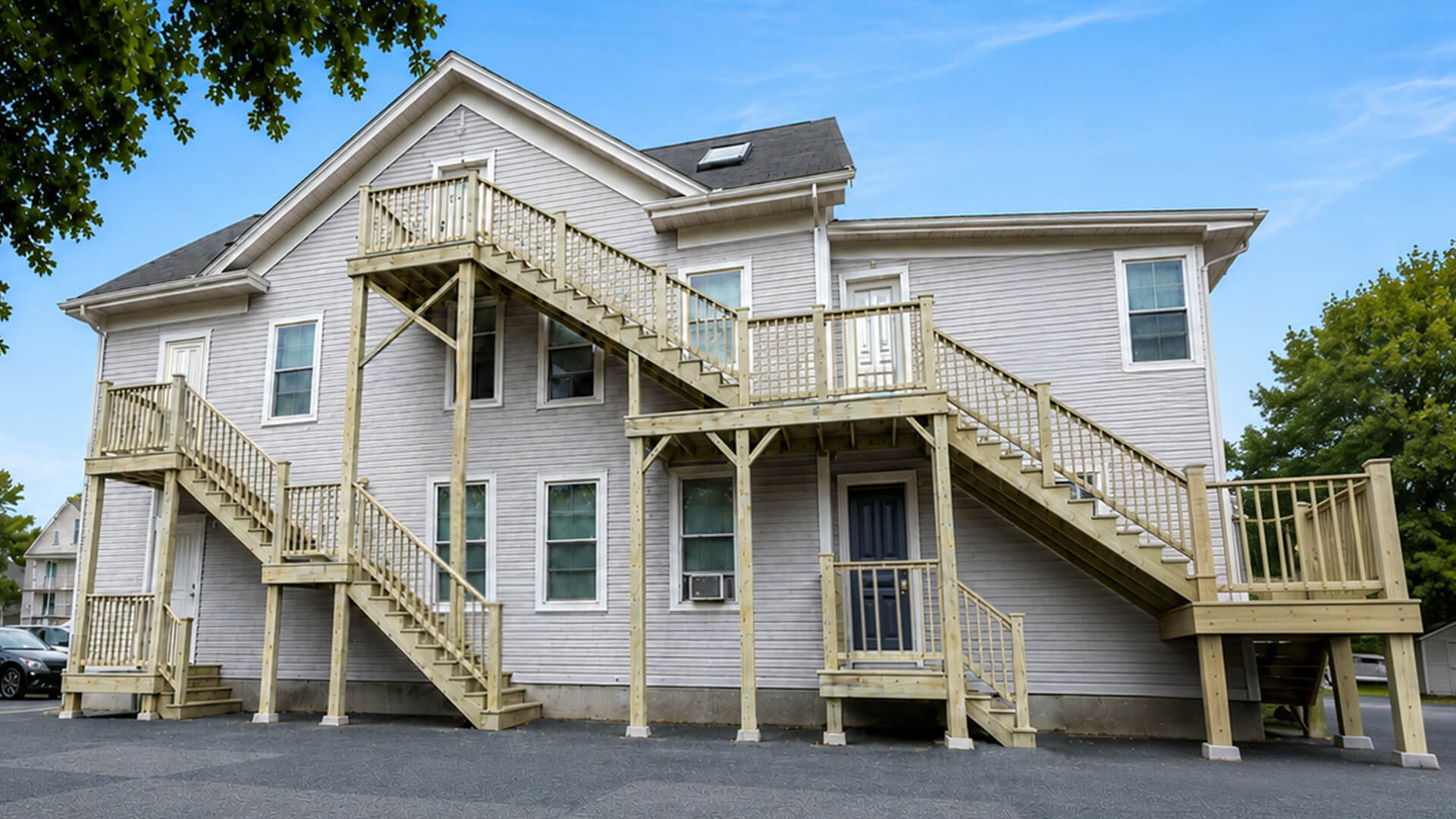 Completed deck by Lofty Built