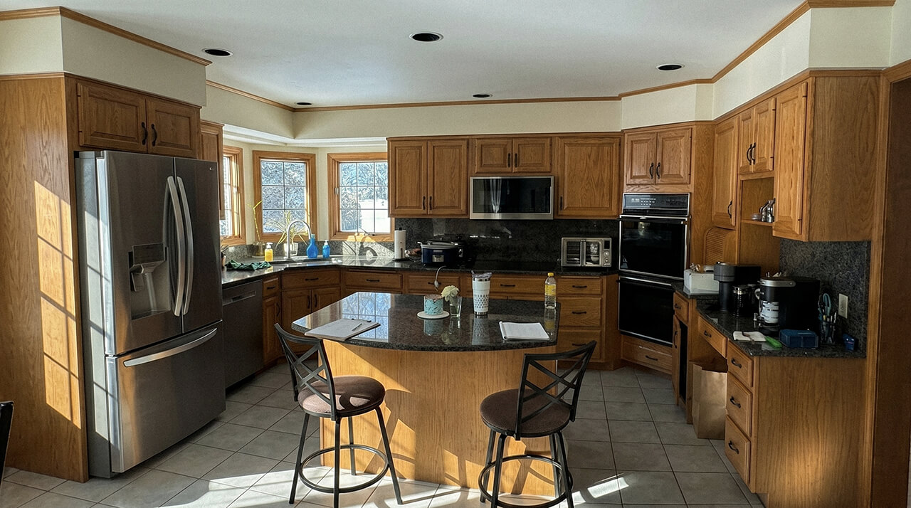 North Scituate Kitchen before