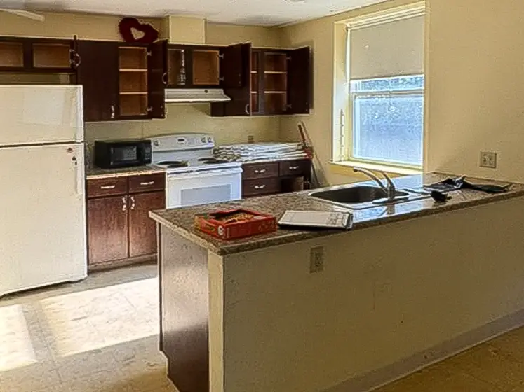 Before: Dorchester, MA kitchen ahead of its $10K Kitchen Refresh