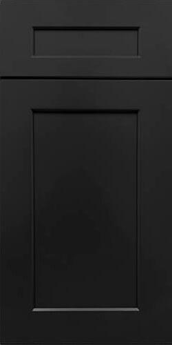Shaker Cabinet Black Door