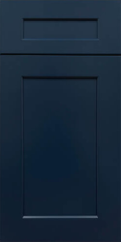 Shaker Cabinet Navy Door