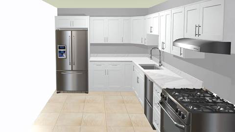 Design — Full Interior Kitchen & Flooring Renovation | Worcester, MA