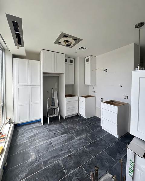 Build — Open-Concept Kitchen Renovation with Peninsula Seating | Boston, MA