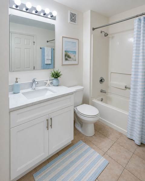 Finish — $10K Kitchen & Vanity Cabinet Refresh | Boston, MA