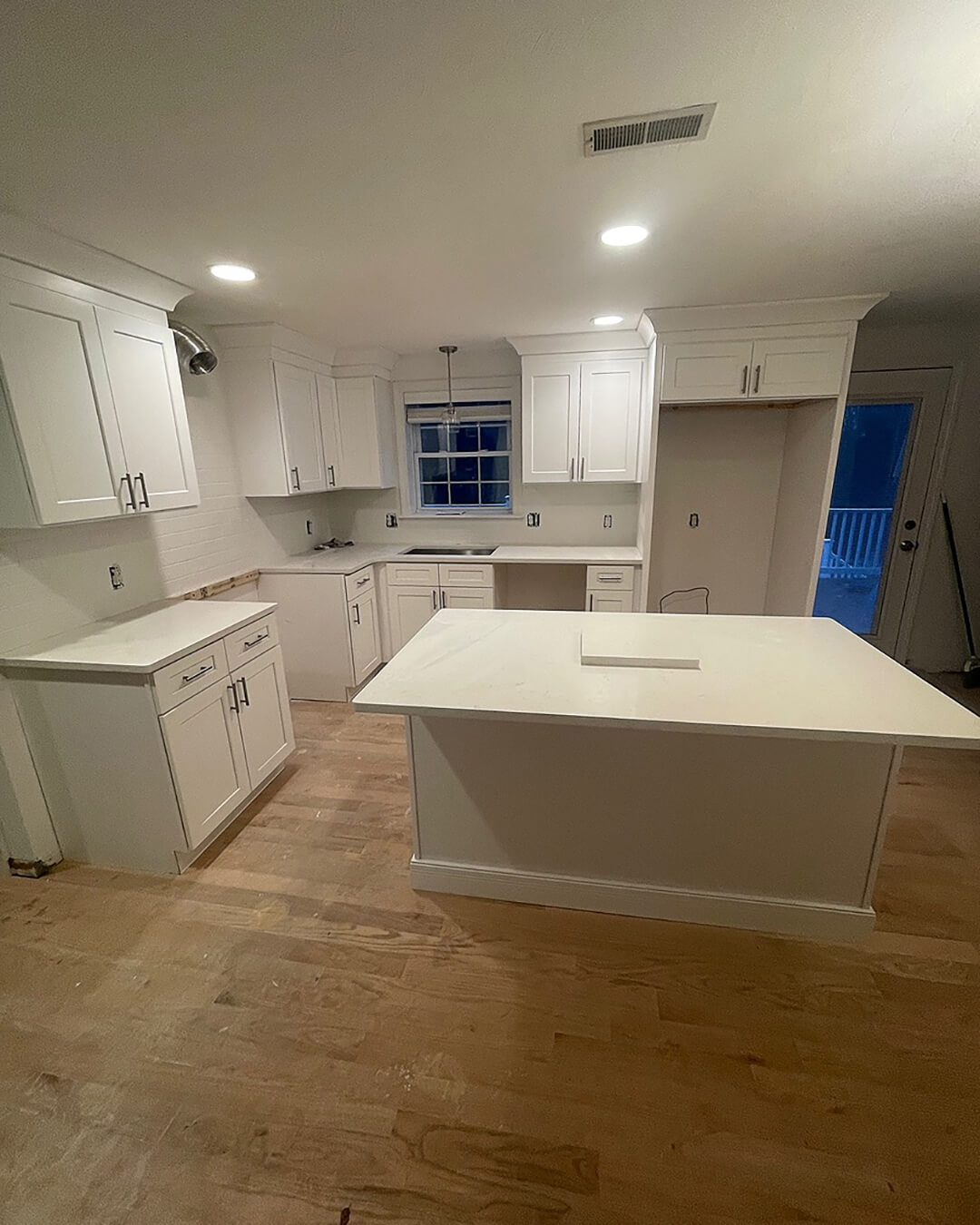 Build — Kitchen & Hardwood Floor Renovation | Auburn, MA
