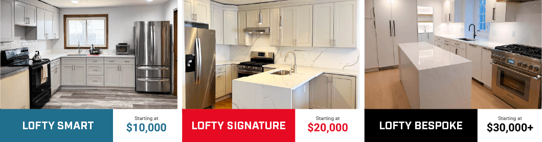 Kitchen Renovation Packages from Lofty Builders
