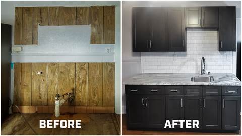 Finish — Two-Unit Kitchen Renovation | Boston, MA