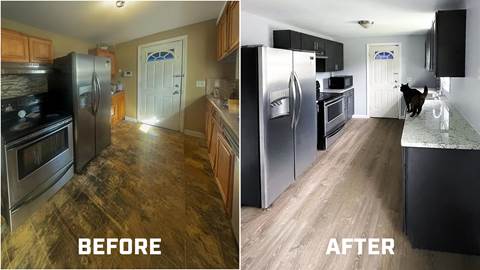 Finish — Kitchen Renovation After Water Damage | Brockton, MA