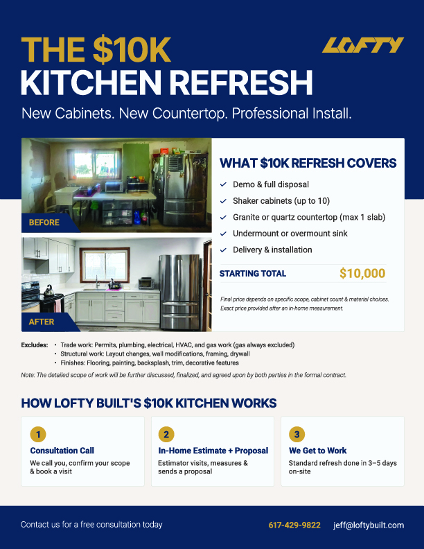 Printing - $10K Kitchen Refresh