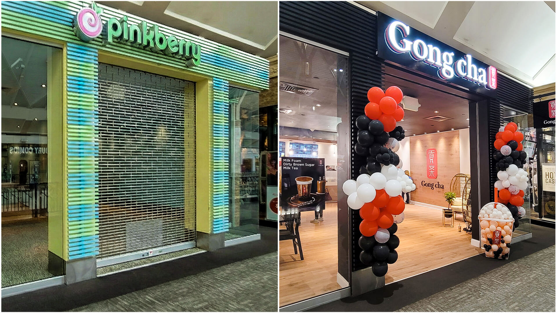 Finish — Gong cha Bubble Tea Shop Construction – Providence, Rhode Island