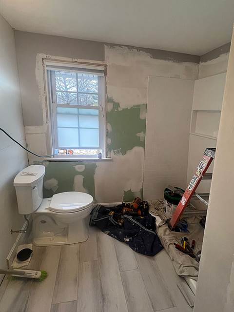 Build — Basement Bathroom Renovation | Brockton, MA