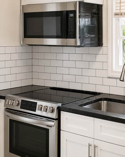 Finish — $10K Kitchen Refresh with Steel Grey Granite | Attleboro, MA