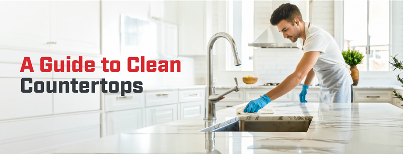 How to Properly Clean Quartz and Granite Countertops