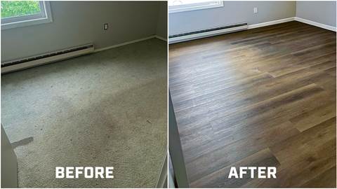 Finish — Full Interior Kitchen & Flooring Renovation | Worcester, MA