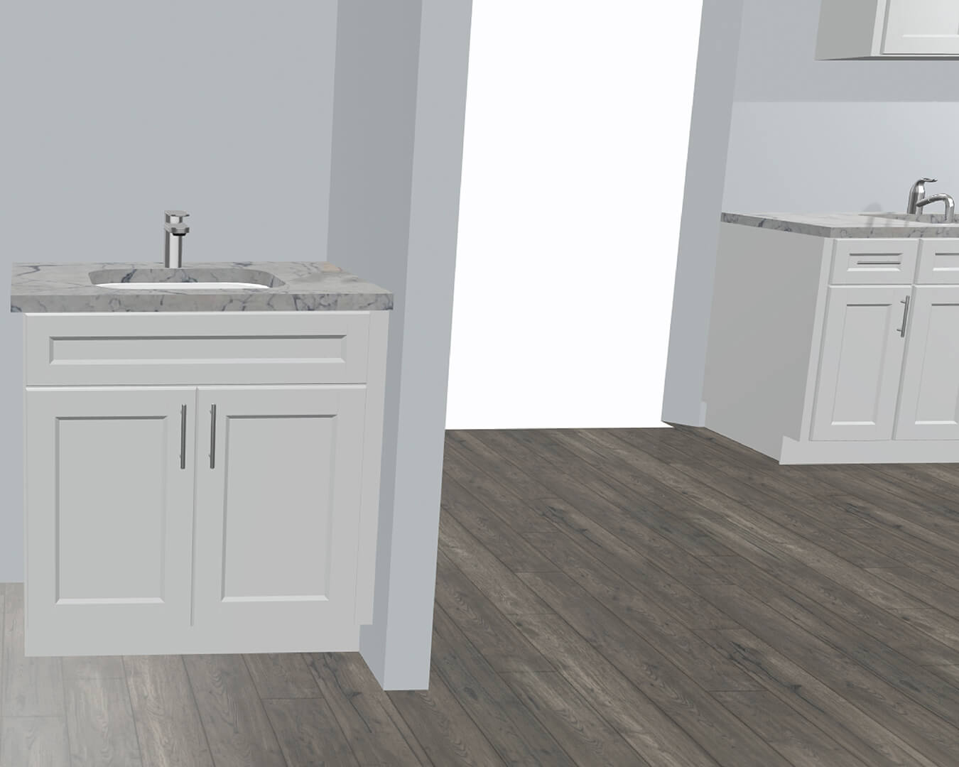 Design — Kitchen Renovation with Valle Nevado Granite Countertops | Canton, MA