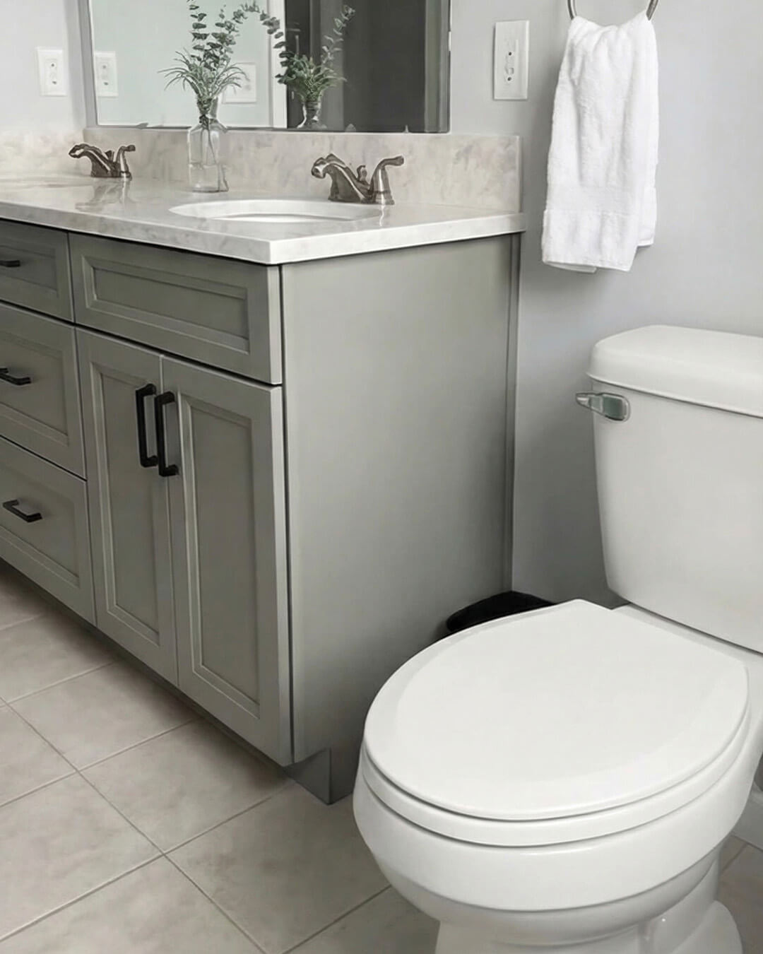 Finish — Open-Concept Kitchen & Bathroom Refresh | Methuen, MA