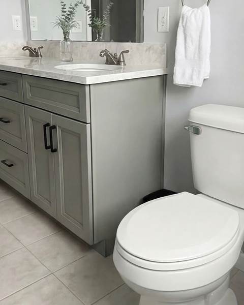 Finish — Open-Concept Kitchen & Bathroom Refresh | Methuen, MA