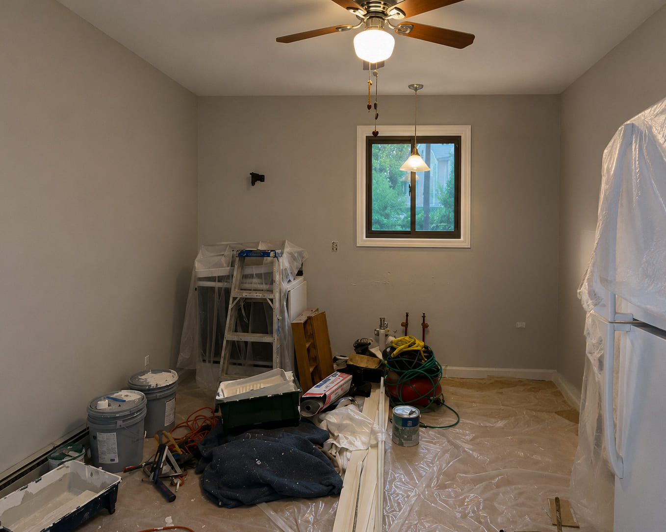 Build — Kitchen Renovation with White Mosaic Tile | Lincoln, RI