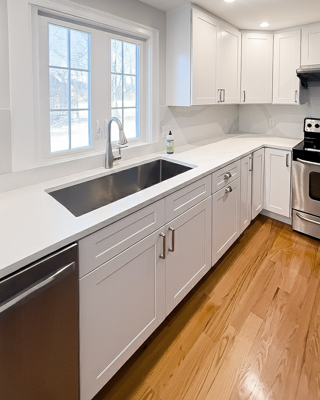 Finish — Modern Kitchen Re-Design & Structural Refresh | Boston, MA