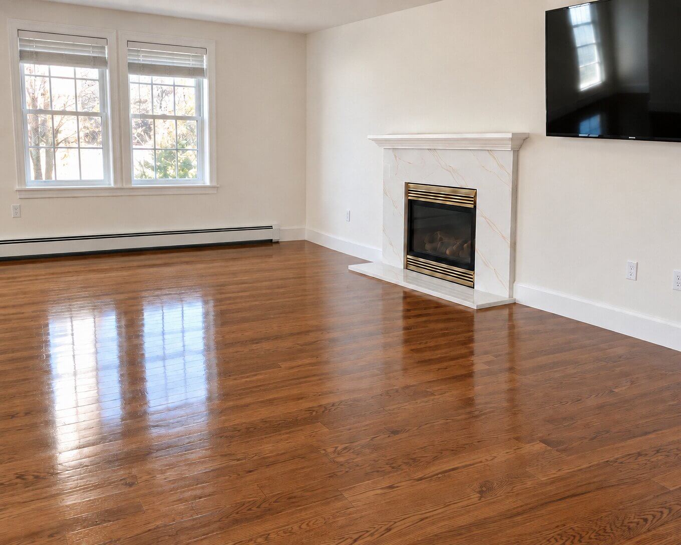 Finish — Kitchen & Hardwood Floor Renovation | Auburn, MA