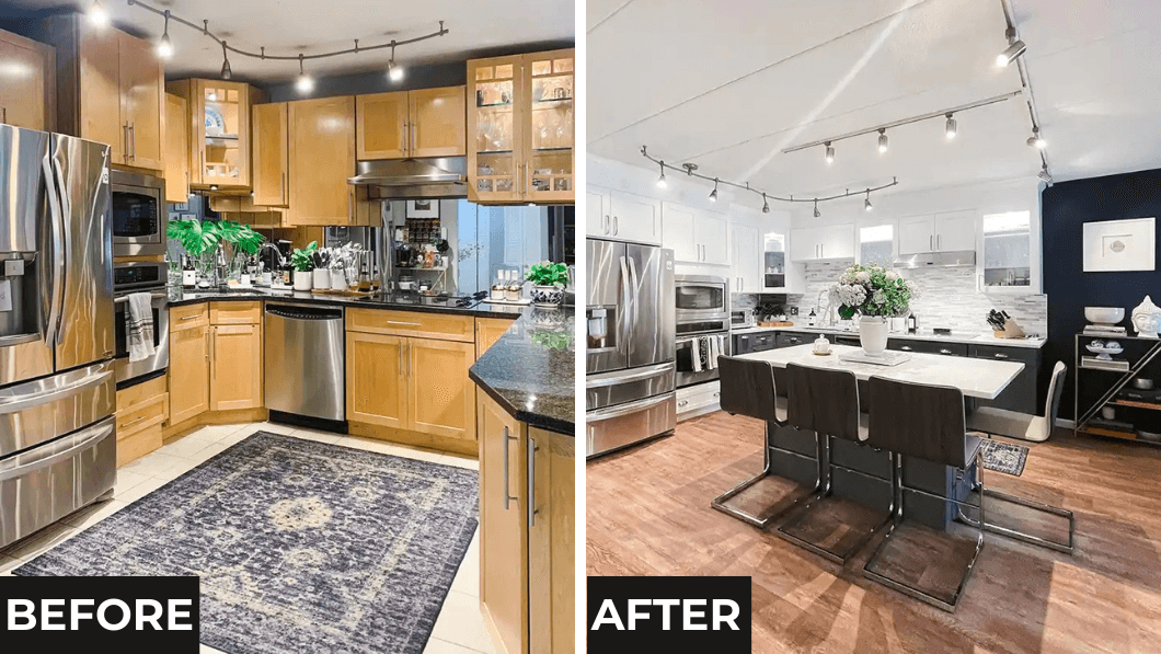 Kitchen Remodeling Project With Layout Change