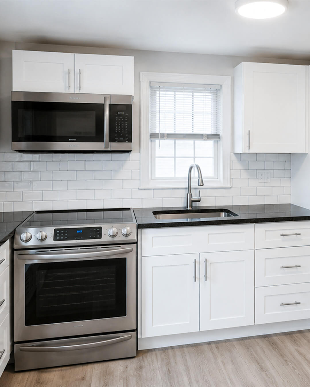 Finish — $10K Kitchen Refresh with Steel Grey Granite | Attleboro, MA
