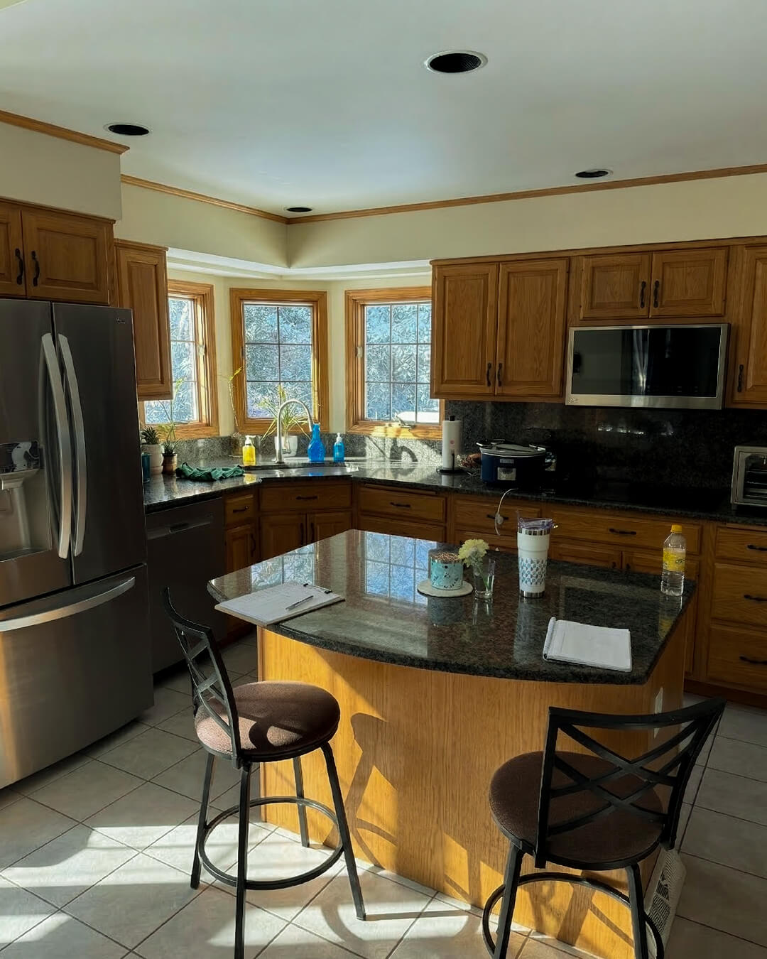 Before — Open-Concept Kitchen | North Scituate, RI