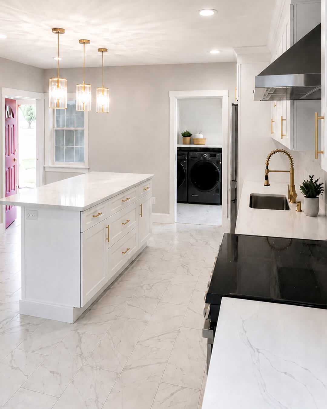 Finish — Kitchen Renovation with Layout Modification | Brockton, MA