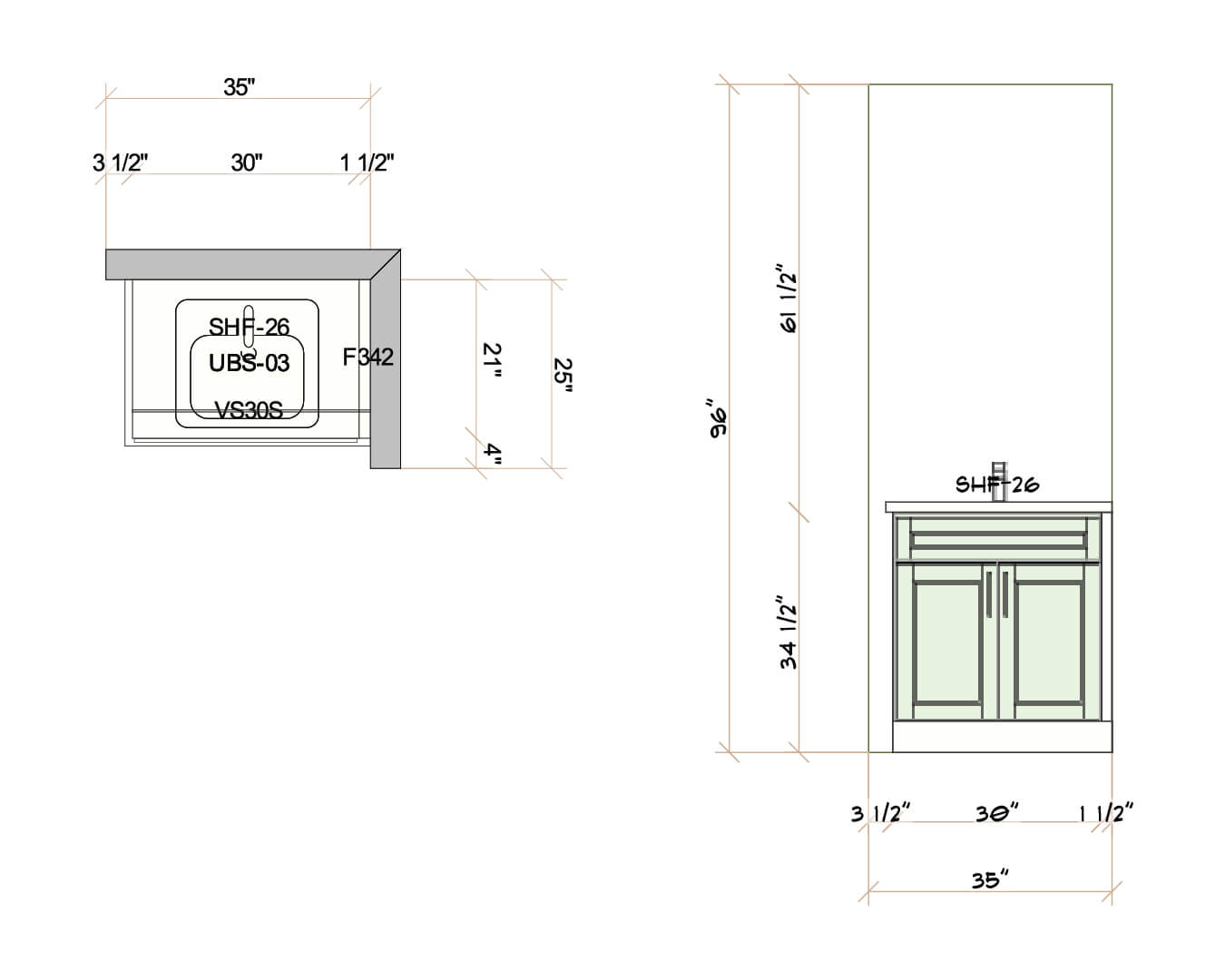 Design — Kitchen Renovation with Valle Nevado Granite Countertops | Canton, MA