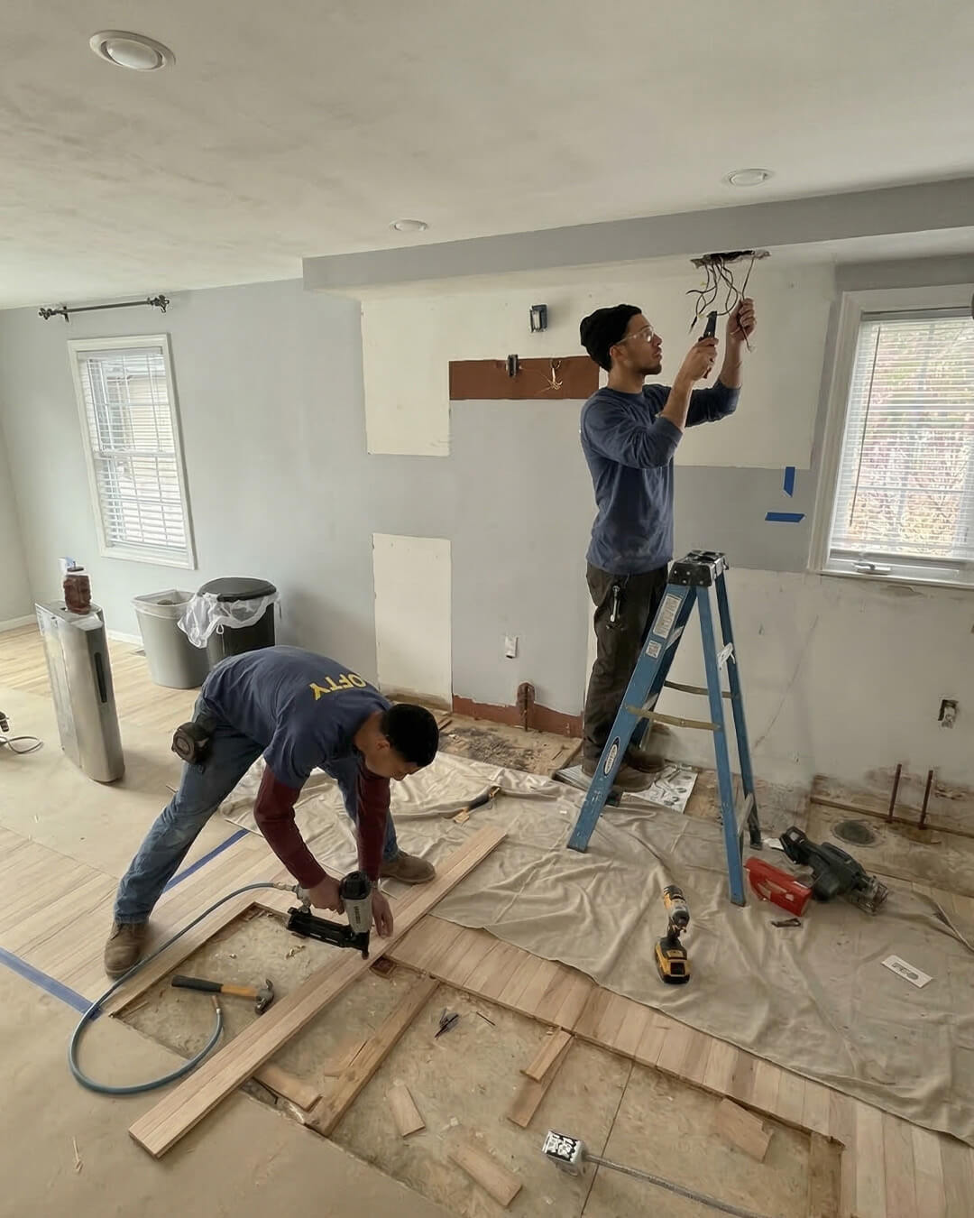 Build — Open-Concept Kitchen & Bathroom Refresh | Methuen, MA