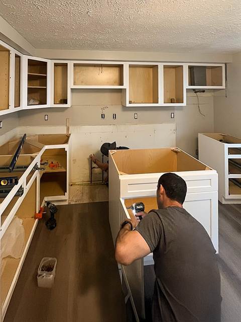 Build — Full Interior Kitchen & Flooring Renovation | Worcester, MA