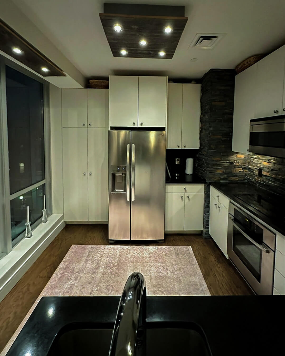 Before — Open-Concept Kitchen Renovation with Peninsula Seating | Boston, MA