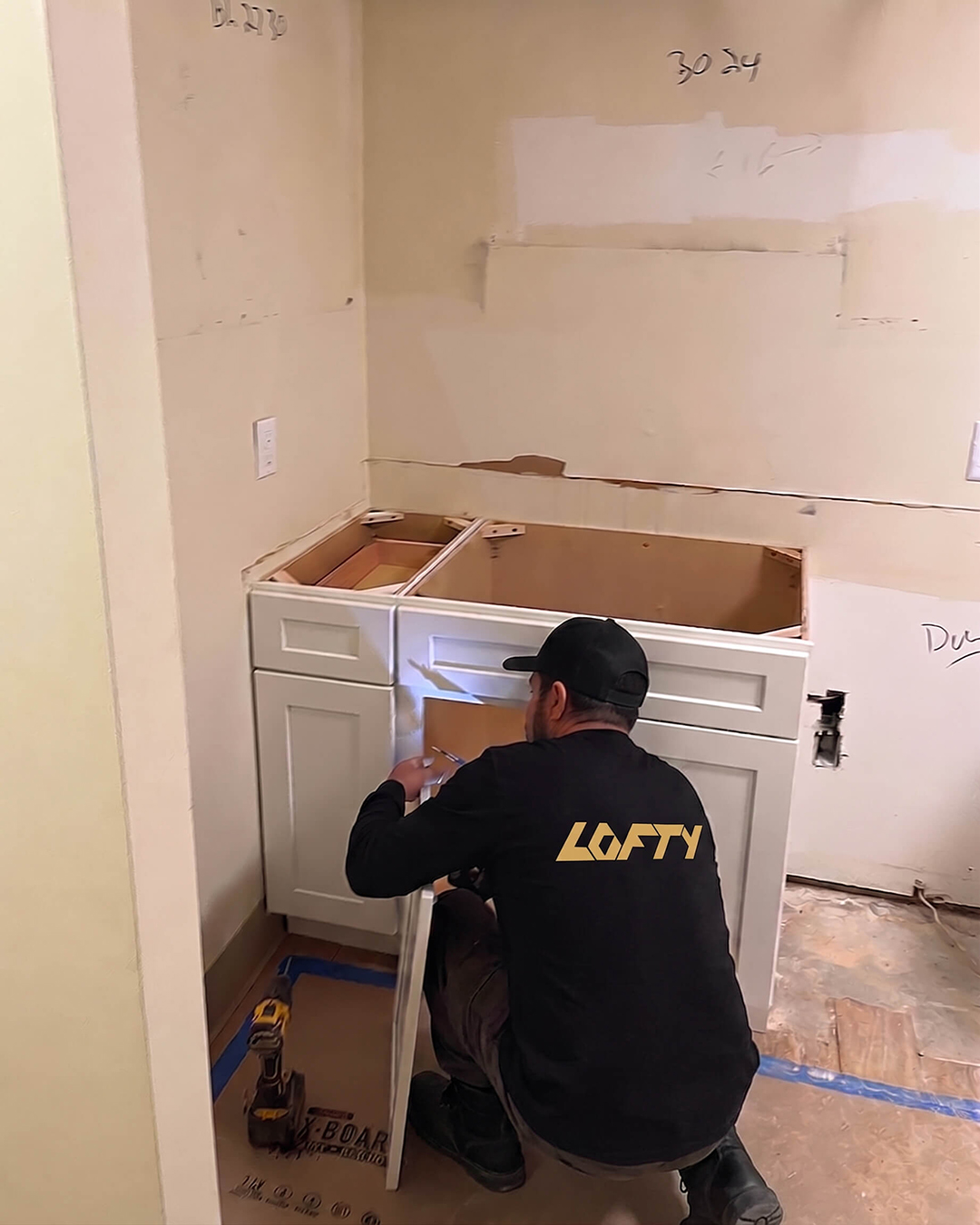 Build — Kitchen Renovation with Valle Nevado Granite Countertops | Canton, MA