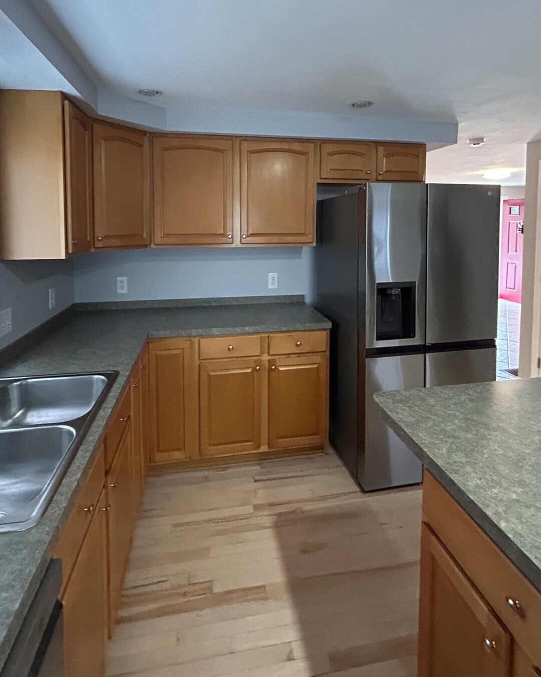 Before — Open-Concept Kitchen & Bathroom Refresh | Methuen, MA