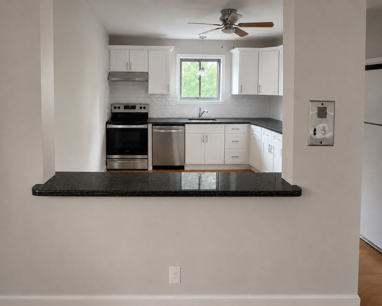 Finish — Kitchen Renovation with White Mosaic Tile | Lincoln, RI