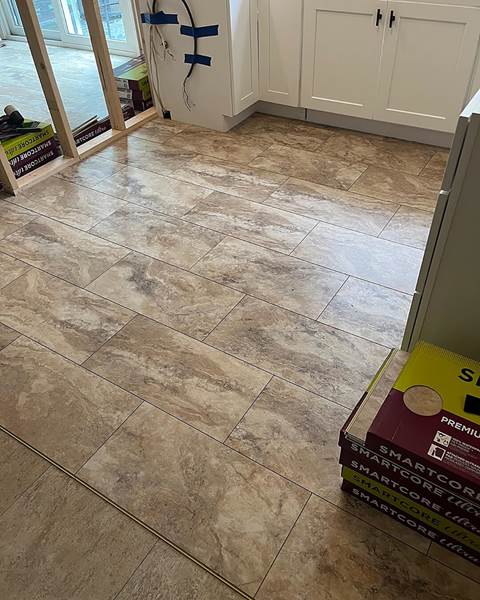 Build — $10K Kitchen Refresh with Calacatta Idillio Quartz | North Attleboro, MA