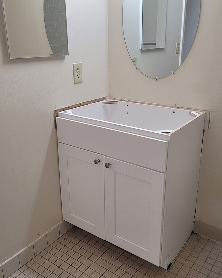 Build — Kitchen Renovation with Caledonia Granite Countertops | Lawrence, MA