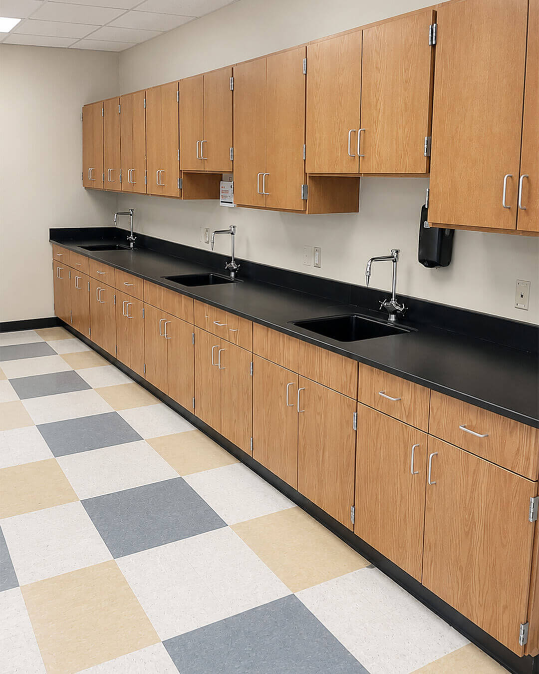 Finish — School Cabinetry & Countertop Restoration | Dedham, MA