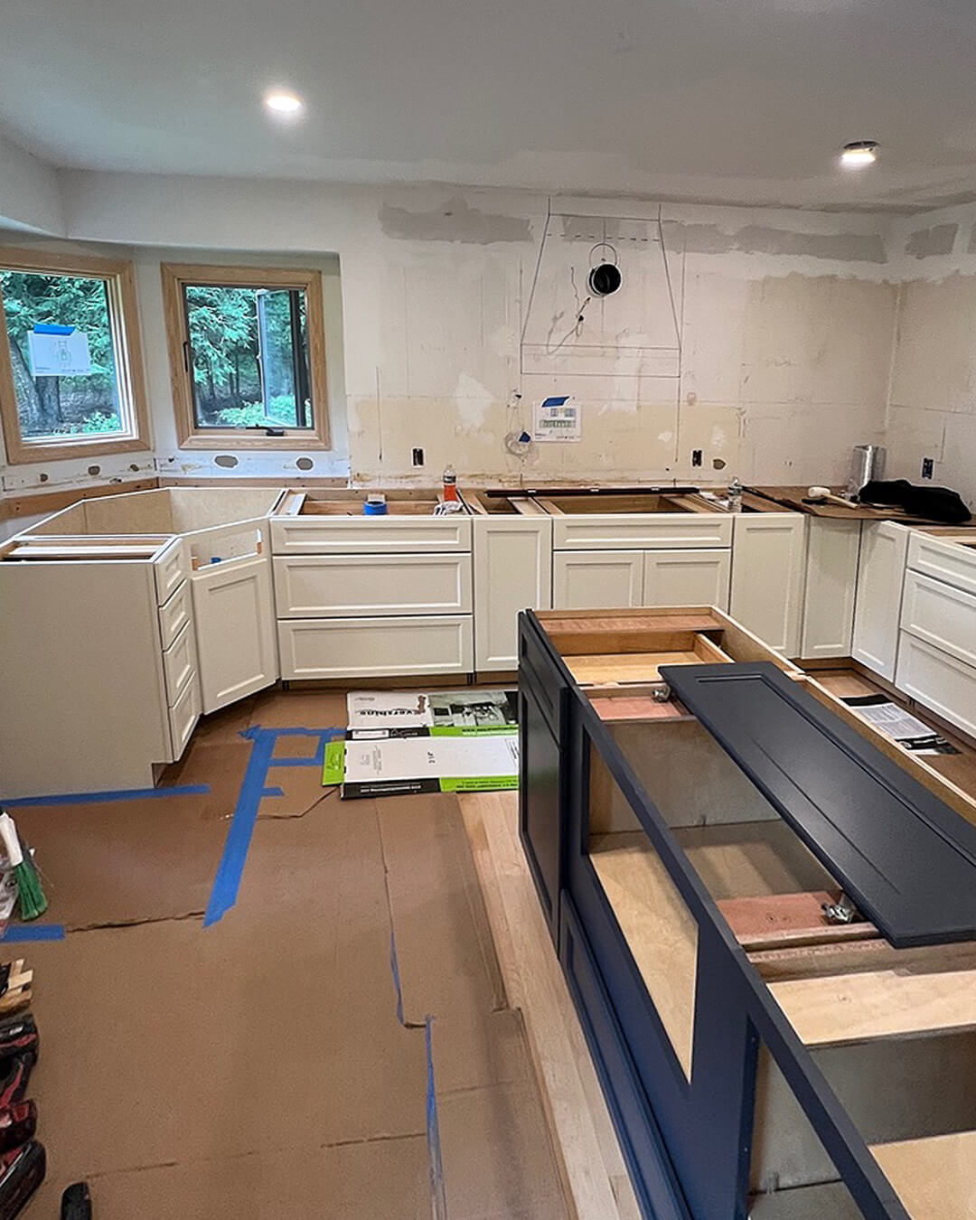 Build — Open-Concept Kitchen | North Scituate, RI