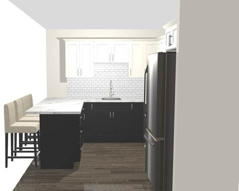 Design — $10K Kitchen Refresh with Two-Tone Shaker Cabinets