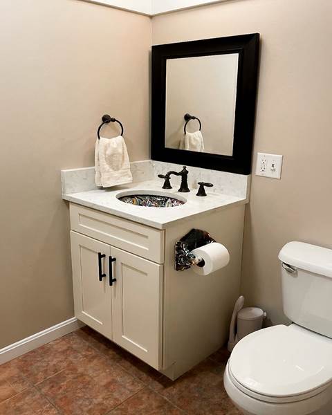 Finish — Open-Concept Kitchen & Bathroom Refresh | Methuen, MA