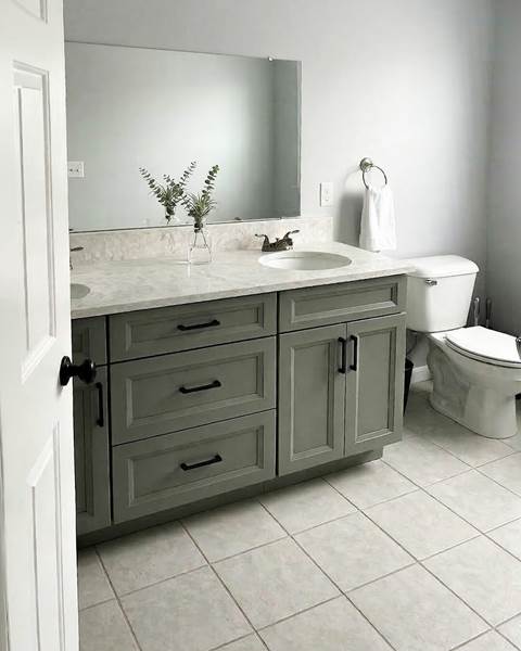 Finish — Open-Concept Kitchen & Bathroom Refresh | Methuen, MA