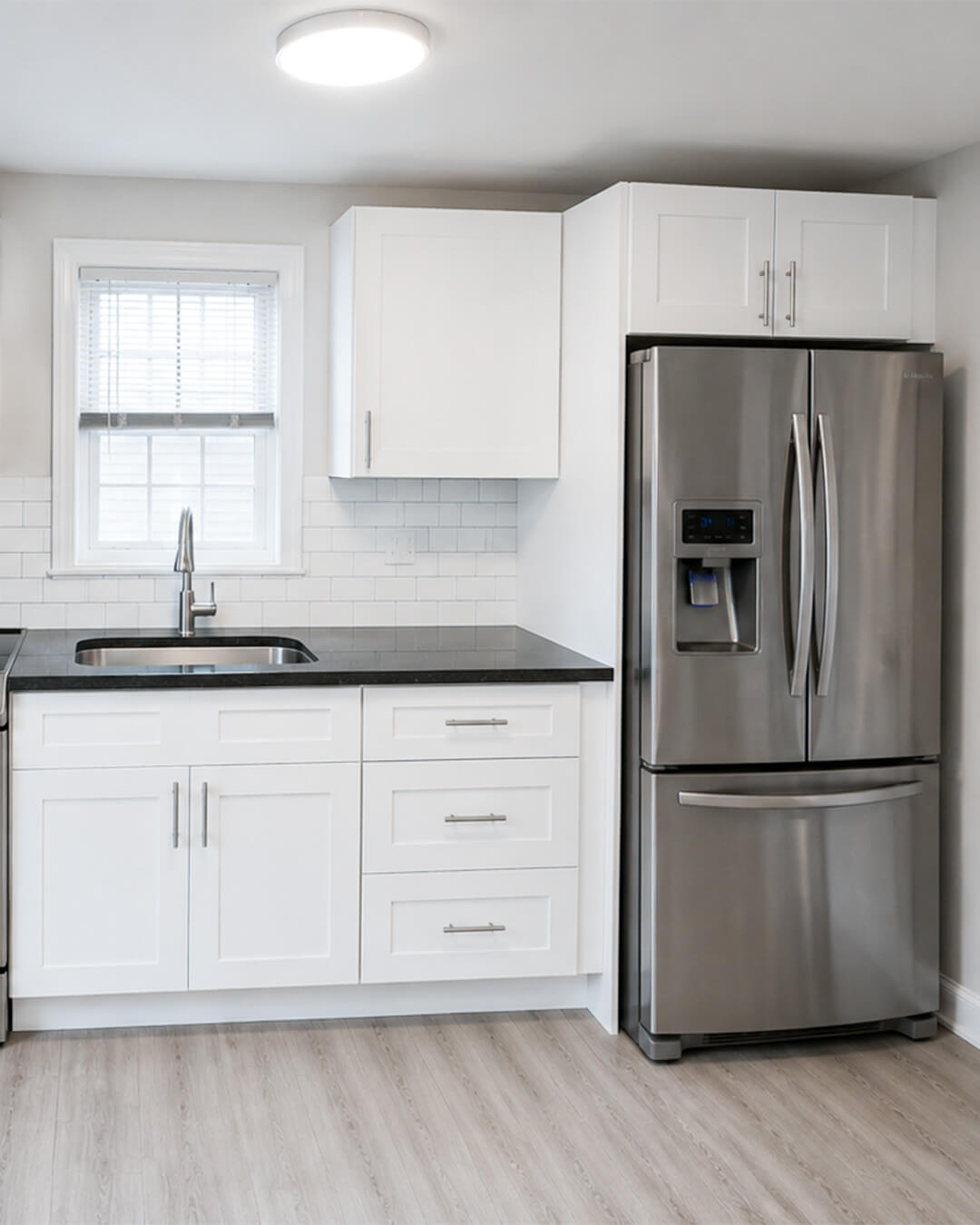 Finish — $10K Kitchen Refresh with Steel Grey Granite | Attleboro, MA