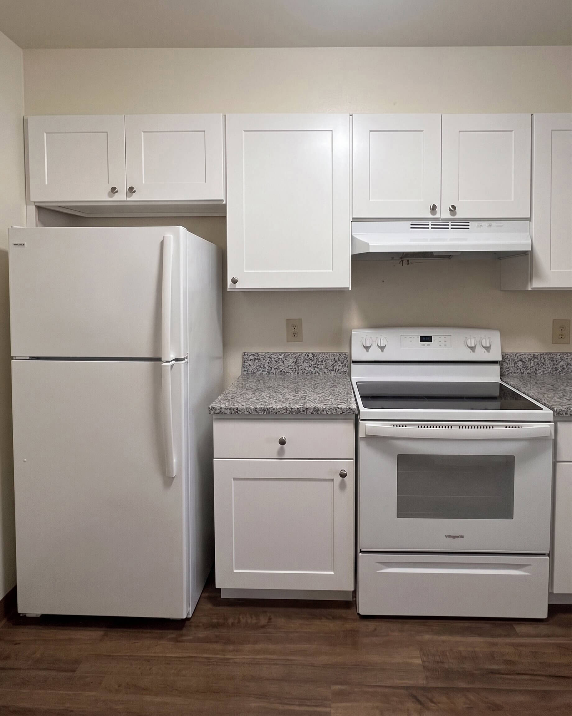 Finish — Kitchen Renovation with Caledonia Granite Countertops | Lawrence, MA