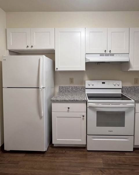 Finish — Kitchen Renovation with Caledonia Granite Countertops | Lawrence, MA